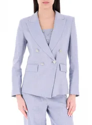Blazer doppiopetto AZZURRO POLVERE 46