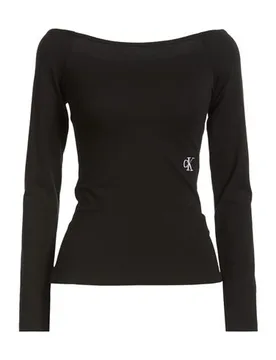 Camiseta Mujer Negro XS Mujer - Calvin Klein - FashionsVida