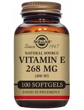 Vitamine E 400 Ui 268mg 100 Unités - Solgar - FashionsVida