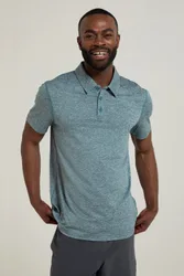 Deuce IsoCool Mens Polo - Dark Grey - Dark Grey - Size: XS