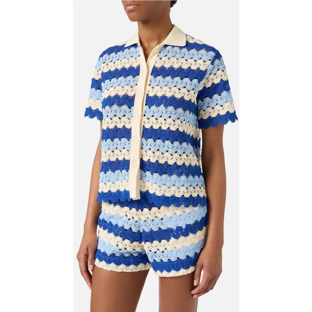 MC2 Saint Barth - Camisa crochet - MC2 Saint Barth - FashionsVida
