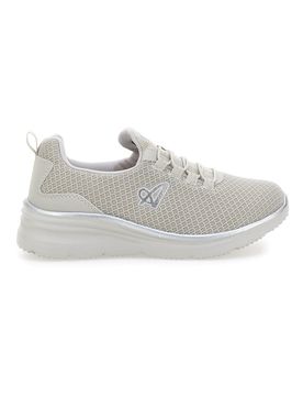 Sneakers Sportive Beige con Tomaia in Mesh AU24W513 39