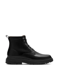 Leather Casual Boots Black male