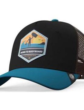 Schirmmütze Born To Bodyboard Einheitsgrösse Male