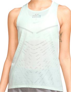 Dri-fit adv run division camiseta técnica tirantes mujer Verde (L)