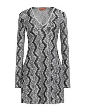 Mini-Kleid Damen Silber 36 Damen