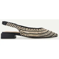 Zapatos planos de mujer con detalle trenzado