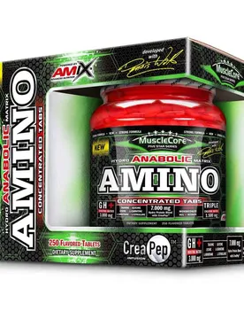 Comprimés Anabolic Amino With Creapep Amino-acids 250 Unités