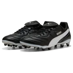 Chaussures De Football King Liga Fg/ag Black / White / Silver EU 44 1/2