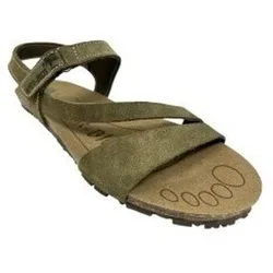 Flache Sandalen Inter Bios 1001 Damensandale, Respektvoll, Khaki 36;37;40;41
