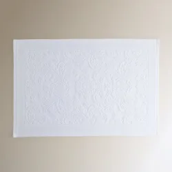 Alfombra de baño algodón Rococó