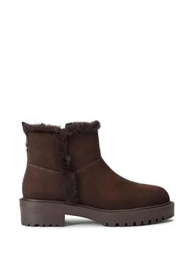 Women's 'Cosy Ankle' Fabric Boots in Brown Size: 3 - Brown - Size: 3 - Carvela - FashionsVida