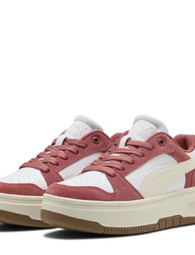Womens Rebound Low Trainers In White-Frosted - Size Uk 3.5 - Puma - FashionsVida