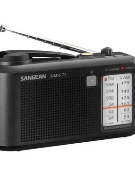 Radio Portable Mmr77 Black One Size unisex - Sangean - FashionsVida