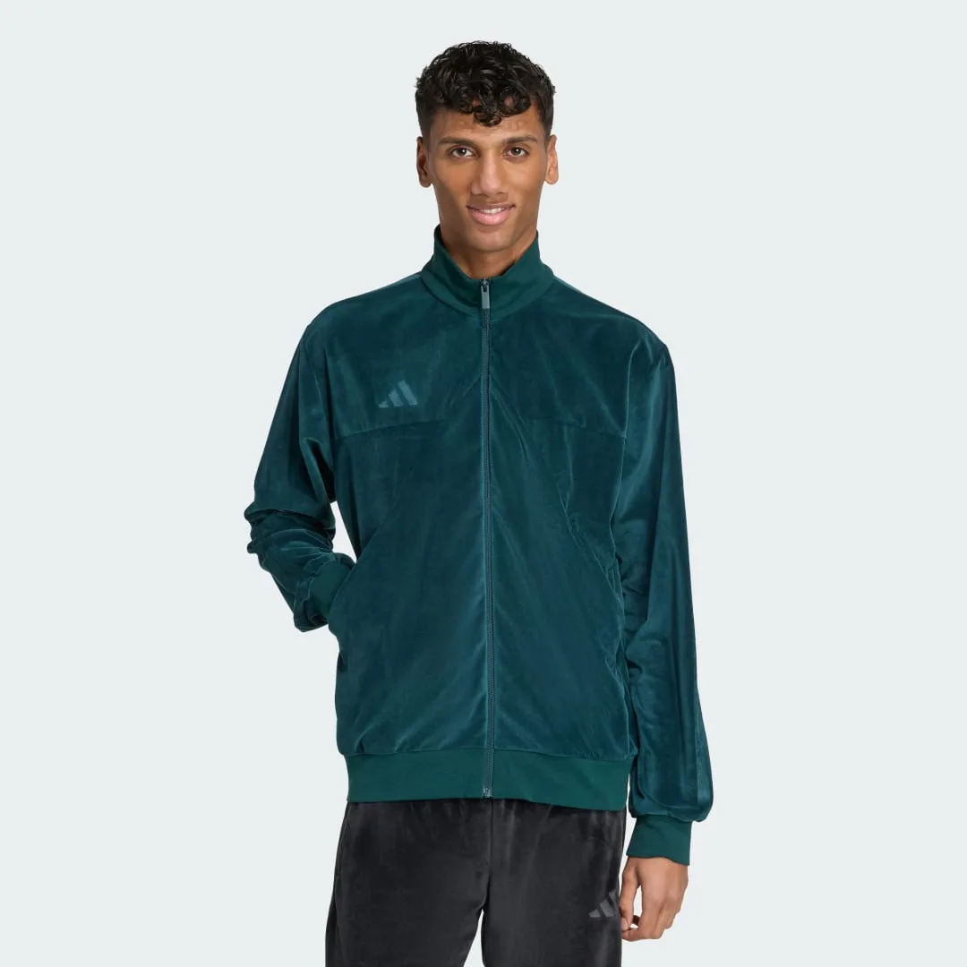 Track Top in velluto XL Aurora Ivy - Adidas - FashionsVida