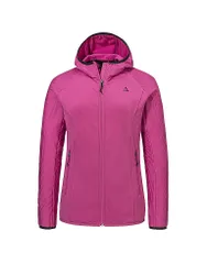 Giacca in pile da donna Cascata Hoodie rosa 40