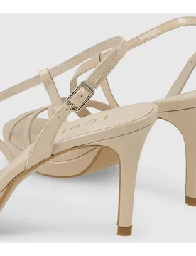 Sandalias de mujer en charol con tacón - Lodi - FashionsVida