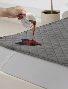 Pieza Protector de colchón 100% impermeable acolchado, hipoalergénico, suave y cómodo, apto para dormitorio, residencia universitaria, hotel, sin P - Shein - FashionsVida