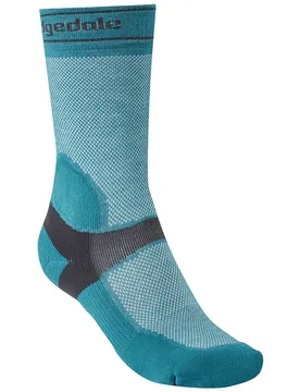 Calzini Summer Weight T2 Coolmax Sport Teal / Dark Grey