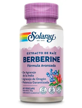 Solaray Berbérine 60 Unités