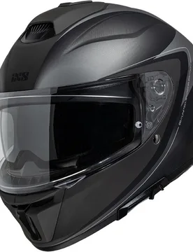 Casco Moto Integrale RAPID 1.0 Graphic Opaco Antracite taglia XS - iXS - FashionsVida