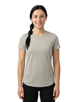Crew Active 365 Linencool Short Sleeve T-shirt Raw Colour Melange XL Women - Odlo - FashionsVida