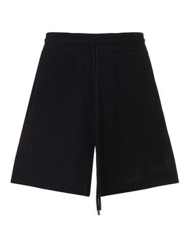 Pantaloncini in rete all'uncinetto