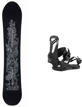 Snowboard All-Mountain / Freeride Pack Counterbalance Hallucinate 2026 schwarz - Burton - FashionsVida