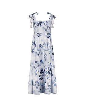 Monari Maxivestido azul 46
