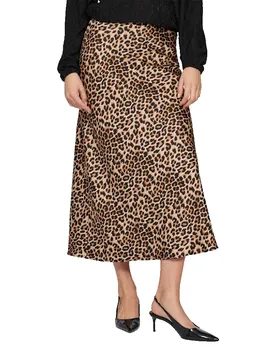 Jupe Midi Ellette Caramel Café / Leopard 42