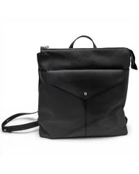 LorisStella Borsa a mano Backp Donna Nero in Pelle