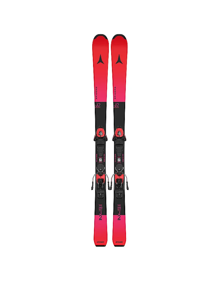 Set sci junior Redster J2 130-150 + L 6 GW rosso 140 - Atomic - FashionsVida