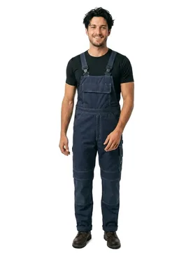 Combinaison Avec Poches Pour Genouillères Industry 10169 Dark Navy 68 - MASCOT - FashionsVida