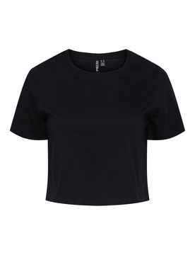 PIECES Camiseta 'Sara' negro