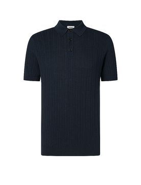 Joop Poloshirt azul oscuro XL