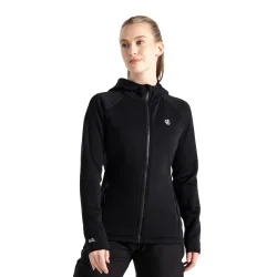 Womens/ladies Density Core Stretch Midlayer (Black) Material_synthetic - Size 10 Uk