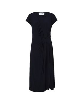 Midikleid dunkelblau 38 damen