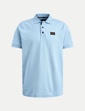 Trackway Poloshirt Blau M