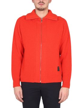 PAUL SMITH Wool Zipper Cardigan