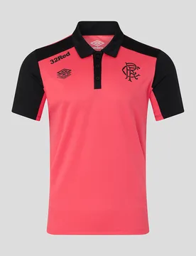 Rangers Men's 26/27 Pro Training Polo - Coral CORAL 4XL male - Castore - FashionsVida