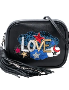 Mini Embroidered Nappa Love Blogger Camera Bag - Saint Laurent - FashionsVida