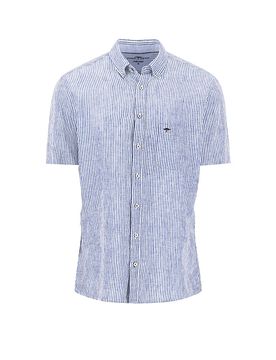 Leinenhemd hellblau XL herren