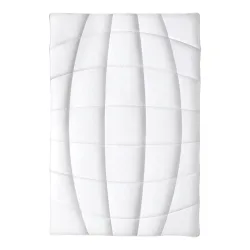 F.a.n. frankenstolz® Duo-Light-Steppbett "Klima" weiss