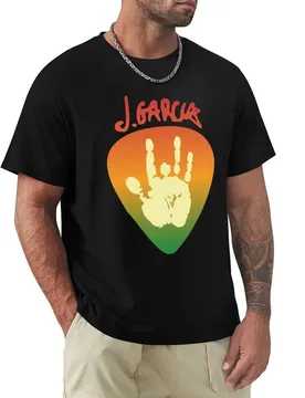 Day Gift Jerry Brown Garcia Signature Light Blue Cool Gift T-Shirt Casual Minimalist Short Sleeve Top - Aliexpress - FashionsVida