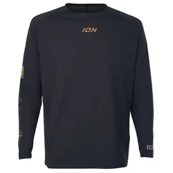 Maglia A Maniche Lunghe Scrub Black