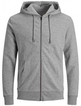 Kapuzensweaters 12182493 Basic Sweat Zip-Light Grey Melange Eu 6xl