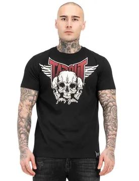 T-shirt à Manches Courtes Hamlines Black / Red / Ecru M