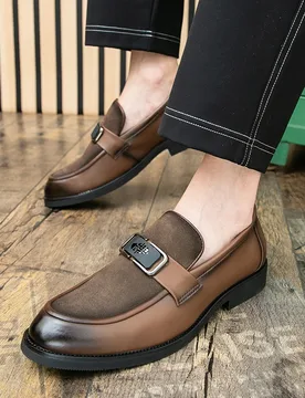 Luxury Men Business Loafers Men Comfortable Breathable Brand Leather Shoes British Business Office Travel Shoes Men Sizes 38-47 - Aliexpress - FashionsVida