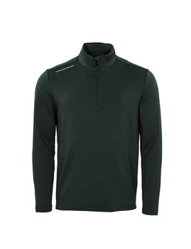 Layer Athletic 1/2-Zip, dunkelgruen m - Cross - FashionsVida