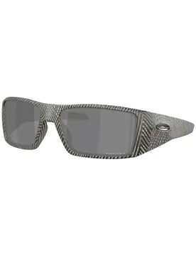 Sonnenbrille Heliostat Matte Grey Ink Fingerprint Prizm Black schwarz - Oakley - FashionsVida